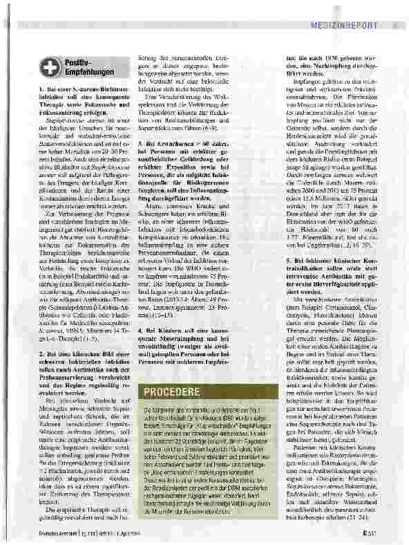 Vorschauseite 2: ... in der Infektiologie