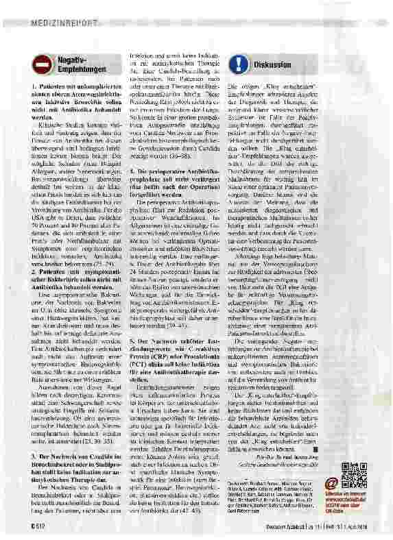 Vorschauseite 3: ... in der Infektiologie