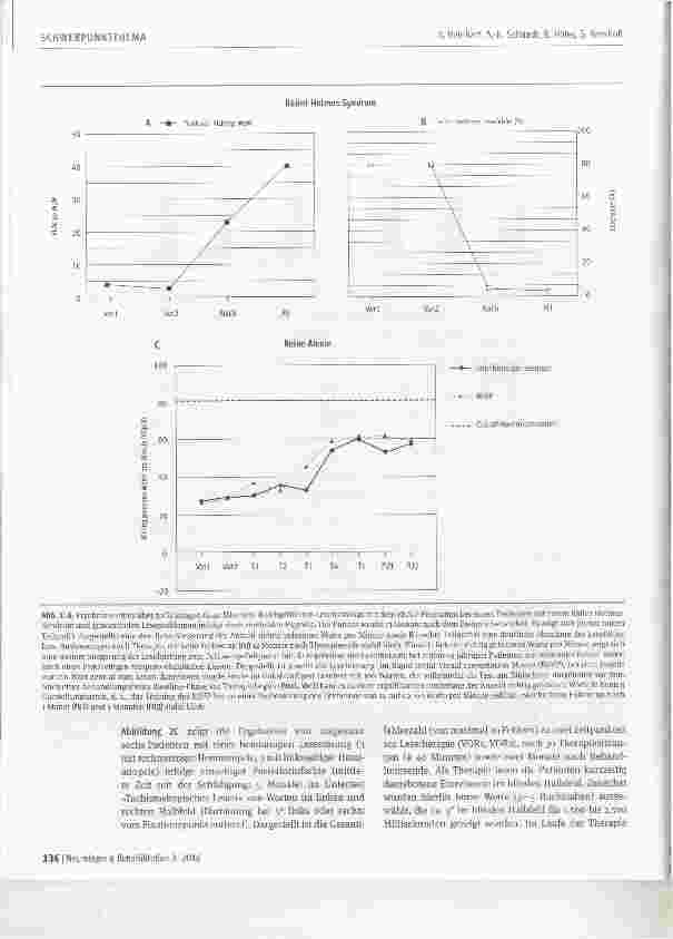 Vorschauseite 5: Therapie visuell bedingter Lesestörungen nach erworbener Hirnschädigung: ein Update