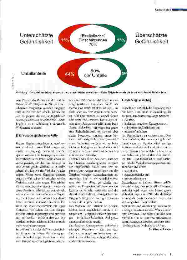 Vorschauseite 2: Warum Sicherheit manchmal gefährlich ist