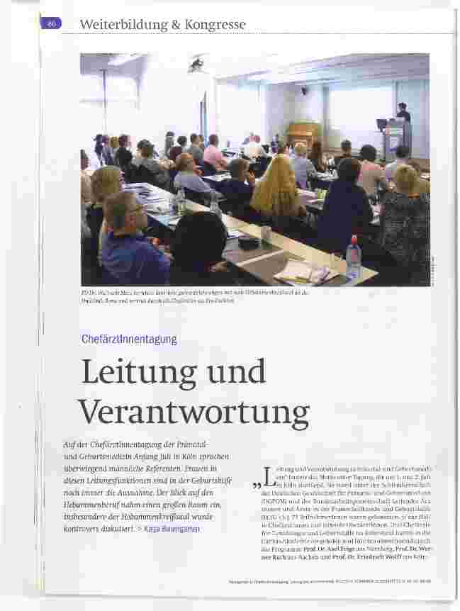Vorschauseite 1: Leitung und Verantwortung