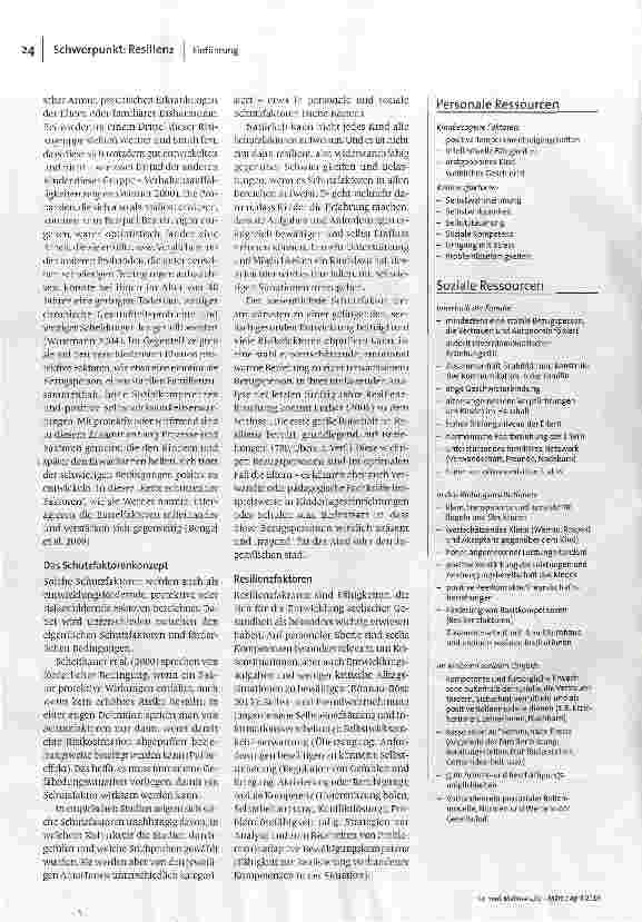 Vorschauseite 3: Was ist Resilienz?