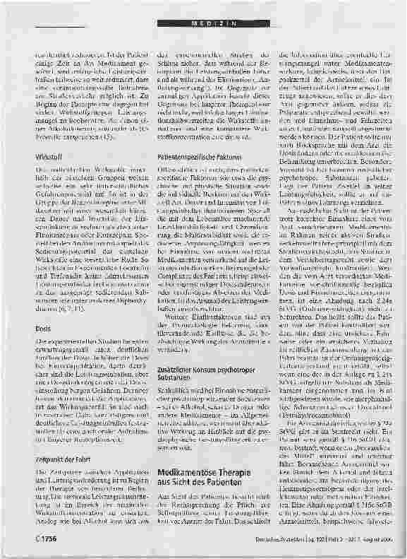 Vorschauseite 3: Arzneimittel und Fahrsicherheit