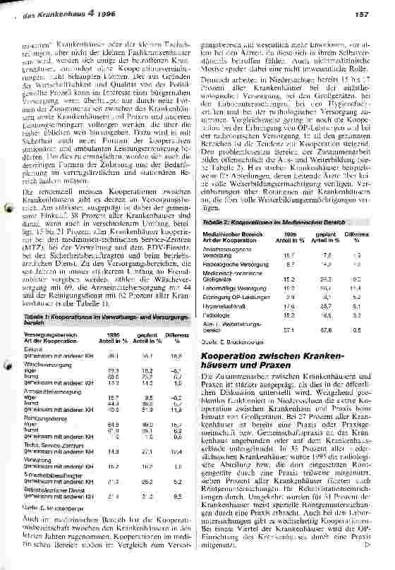 Vorschauseite 3: Kooperation zwischen den Leistungsanbietern im Gesundheitswesen