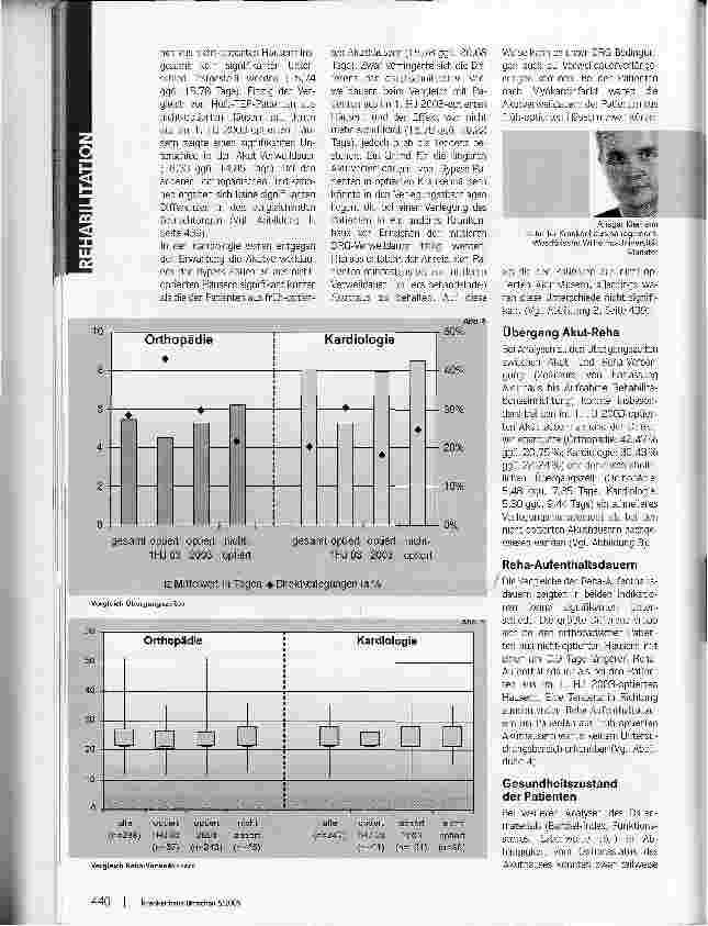 Vorschauseite 3: Kränker in die Reha? Studie zu Auswirkungen der DRG-Einführung auf die Akutund Rehabilitationsversorgung