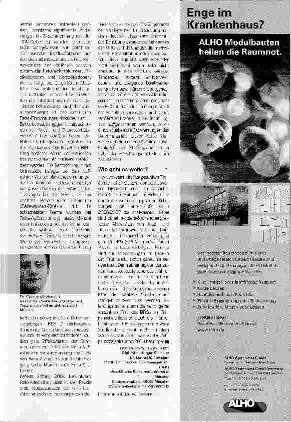 Vorschauseite 4: Kränker in die Reha? Studie zu Auswirkungen der DRG-Einführung auf die Akutund Rehabilitationsversorgung
