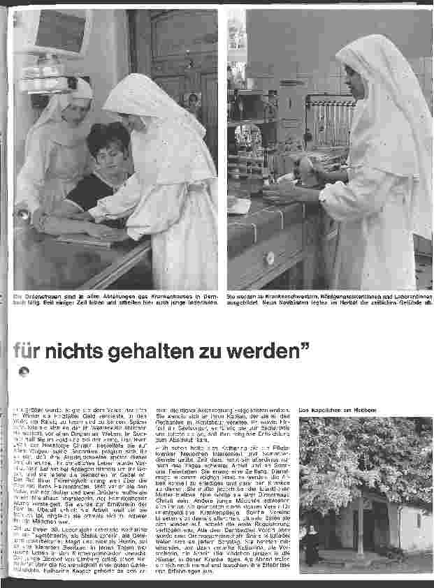 Vorschauseite 2: Liebe es, unbekannt zu sein und nicht gehalten zu werden Die armen Dienstmägde Jesu Christi zu Dernbach