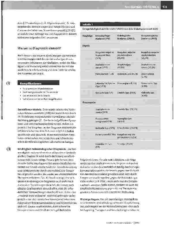 Vorschauseite 3: Mikrobiologische Untersuchungen zur Diagnostik nosokomialer Infektionen