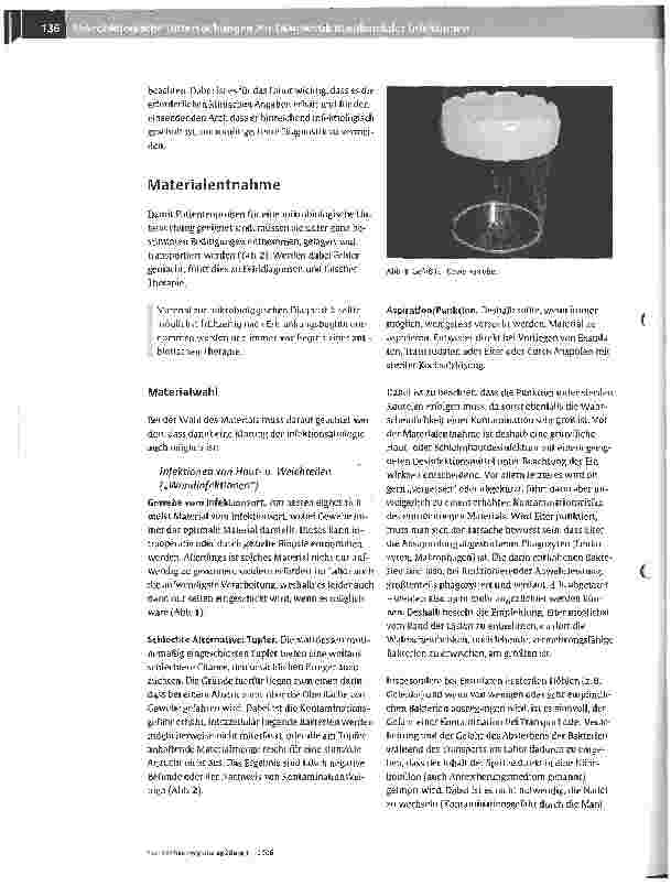 Vorschauseite 4: Mikrobiologische Untersuchungen zur Diagnostik nosokomialer Infektionen
