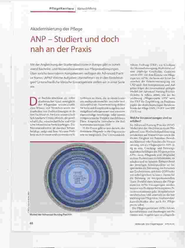 Vorschauseite 1: ANP - Studiert und doch nah an der Praxis