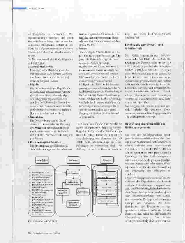 Vorschauseite 3: Gemeinsame Grundlage für den risikobasierten Ansatz der Managementsysteme