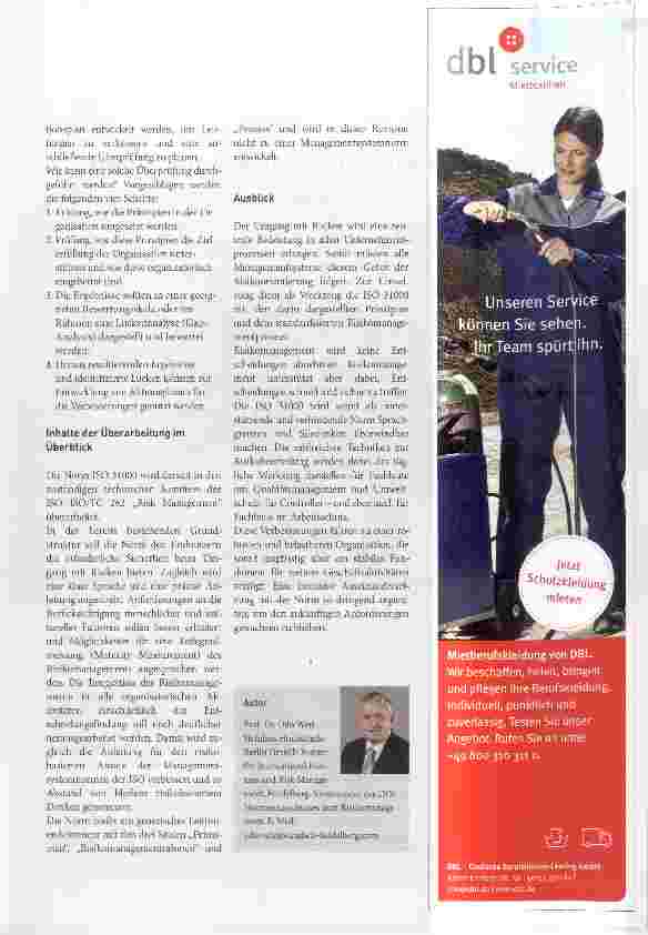 Vorschauseite 4: Gemeinsame Grundlage für den risikobasierten Ansatz der Managementsysteme
