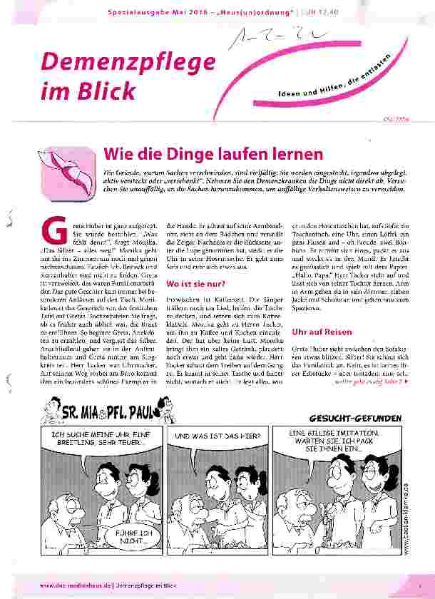 Vorschauseite 1: Wie die Dinge laufen lernen