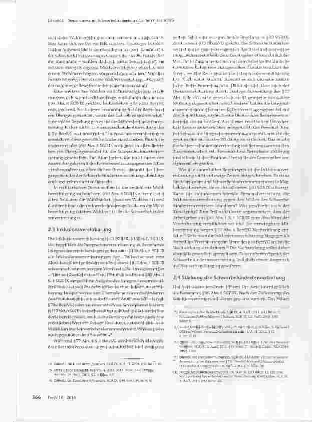 Vorschauseite 3: Neuerungen im Schwerbehindertenrecht durch das BTHG