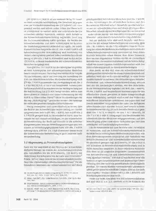Vorschauseite 5: Neuerungen im Schwerbehindertenrecht durch das BTHG