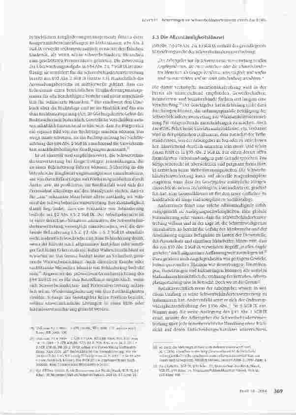 Vorschauseite 6: Neuerungen im Schwerbehindertenrecht durch das BTHG