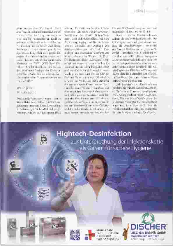 Vorschauseite 2: Bibliomed-Klinik-Stresstest Unterversorgung im Osten