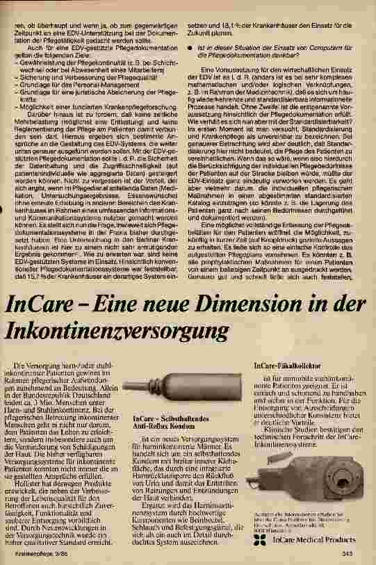 Vorschauseite 2: Anforderungen an ein EDV - gestütztes Kommunikationssystem für dem Pflegebereich