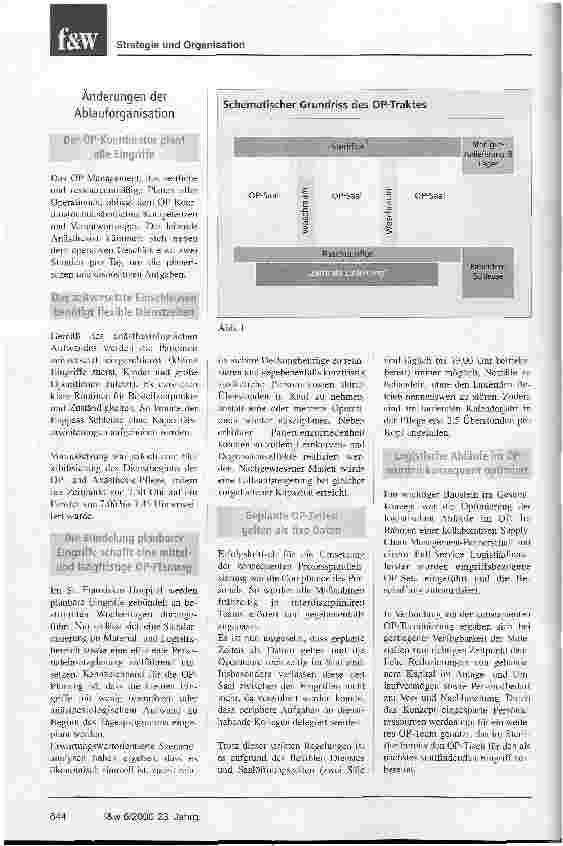 Vorschauseite 2: Integriertes OP-Management