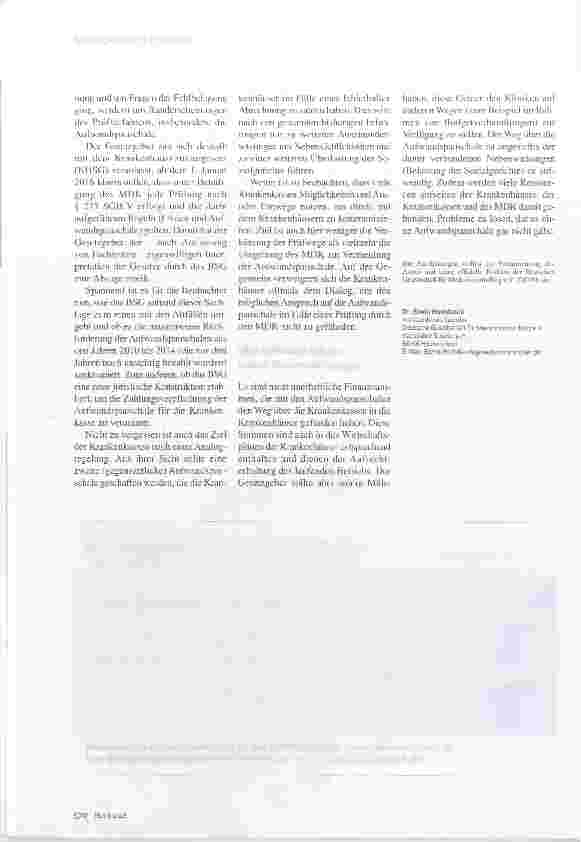 Vorschauseite 3: Aufwandspauschale Geschichte eines Irrtums