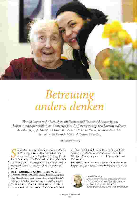 Vorschauseite 1: Betreuung anders denken