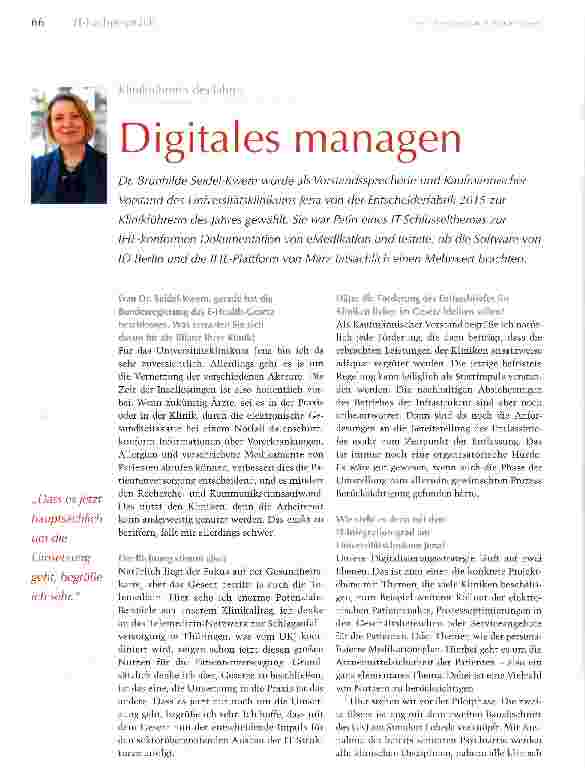 Vorschauseite 1: Digitales managen