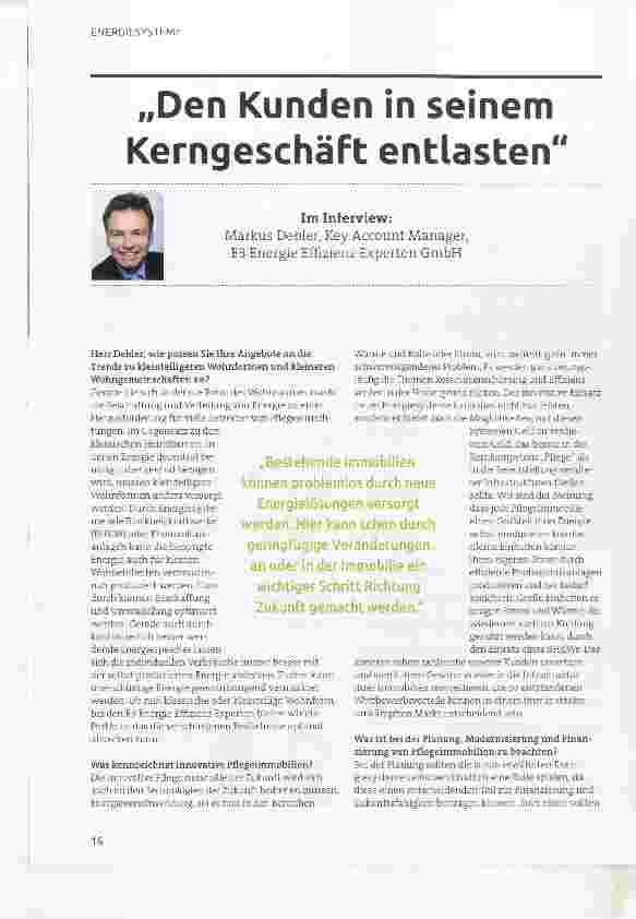 Vorschauseite 1: Den Kunden in seinem Kerngeschäft entlasten