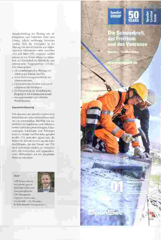 Vorschauseite 4: Auswahl und Einsatz von PSA