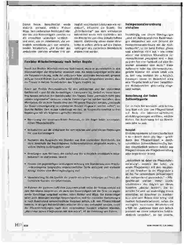 Vorschauseite 2: Flexibel = effizientEin Konzept zum flexiblen und effizienten Einsatz von Person