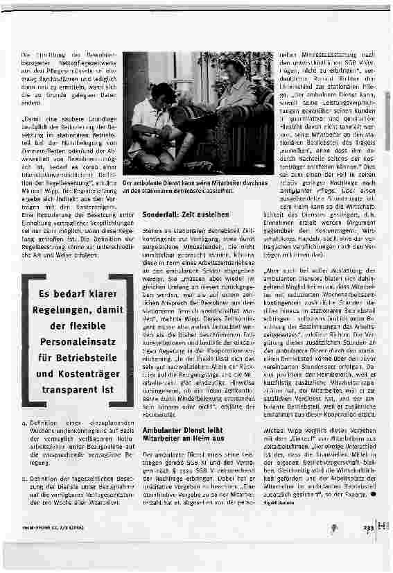 Vorschauseite 3: Flexibel = effizientEin Konzept zum flexiblen und effizienten Einsatz von Person