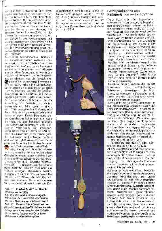 Vorschauseite 2: Aufgaben der Fachkrankenschwestern bei der Infusionstherapie