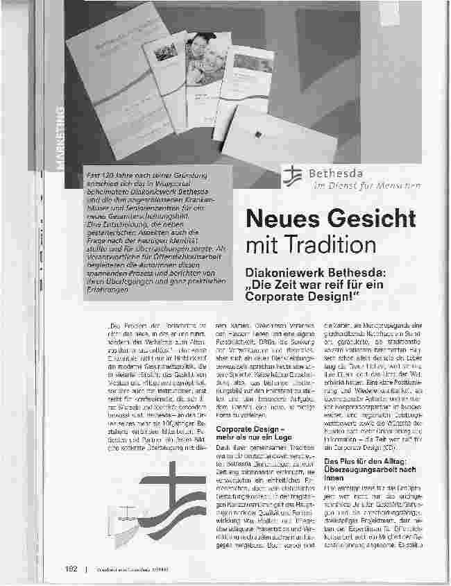 Vorschauseite 1: Neues Gesichtmit Tradition
