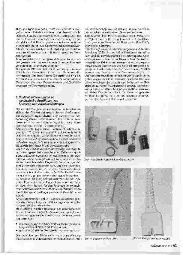 Vorschauseite 6: Die wirtschaftliche Bedeutung der Pulsoximetrie in der Medizintechnik1 - Teil 2