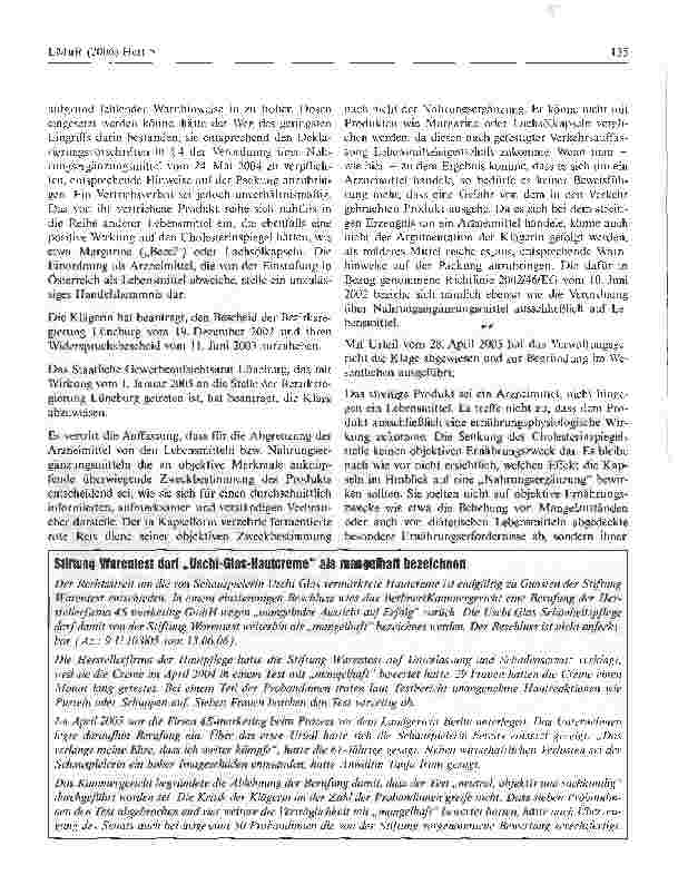 Vorschauseite 3: Abgrenzung zwischen Lebensmitteln und Arzneimitteln