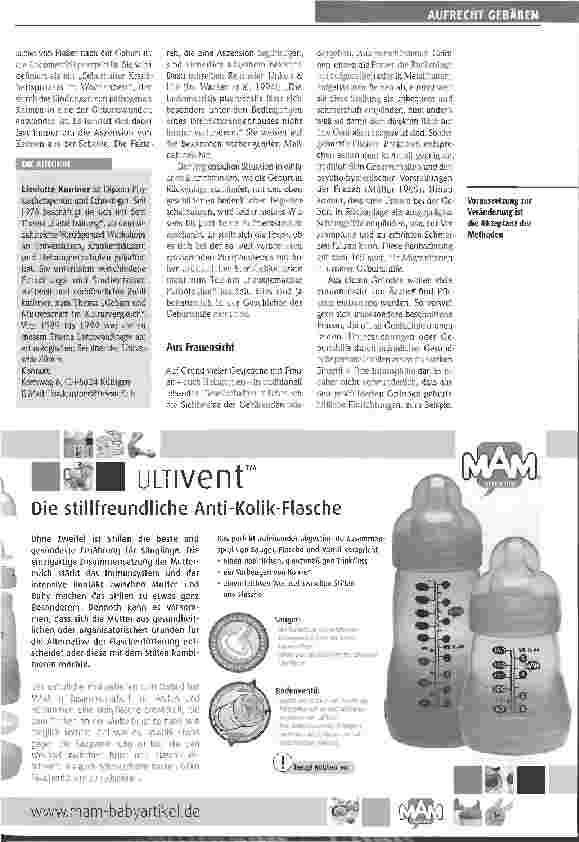 Vorschauseite 3: Kulturgut Geburt