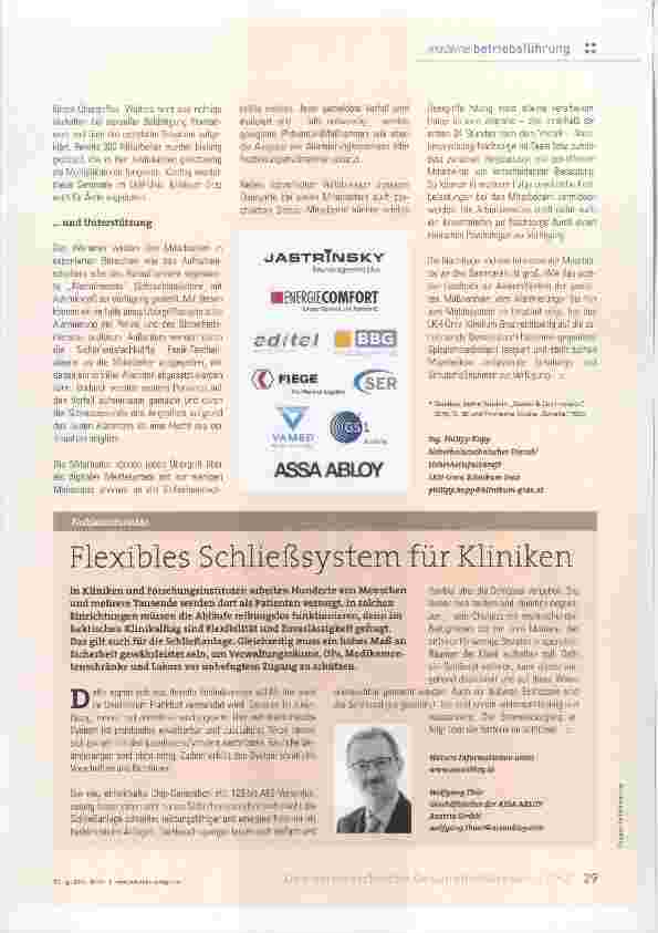 Vorschauseite 2: Gut geschützt vor aggressiven Patienten