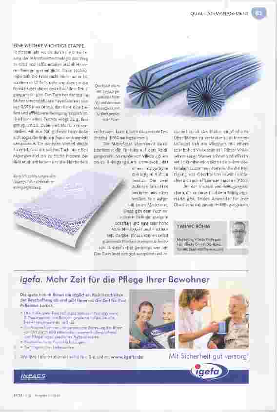 Vorschauseite 2: Passende Lösung für hohe Hygieneanforderungen