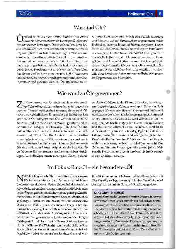 Vorschauseite 2: Heilsame Ole