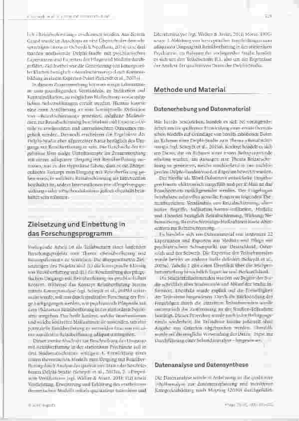 Vorschauseite 3: Der pflegerische Umgang mit Reizüberflutung in der Psychiatrie