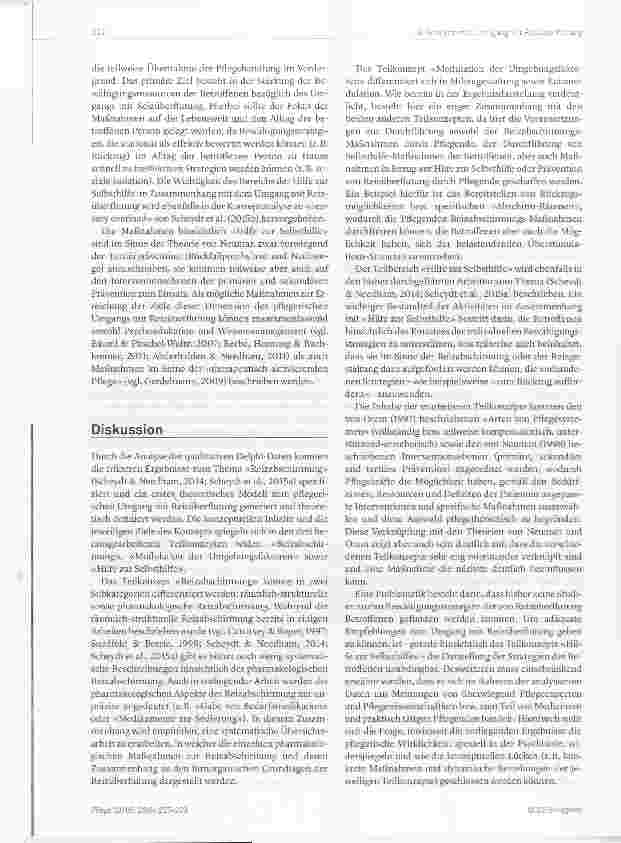 Vorschauseite 6: Der pflegerische Umgang mit Reizüberflutung in der Psychiatrie