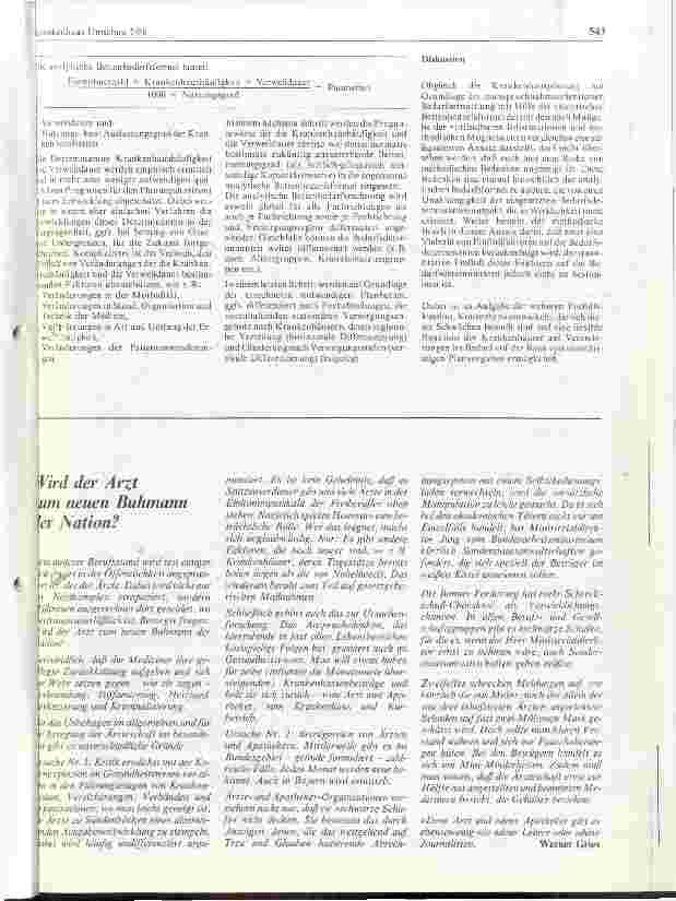 Vorschauseite 2: Krankenhausbedarfsplanung