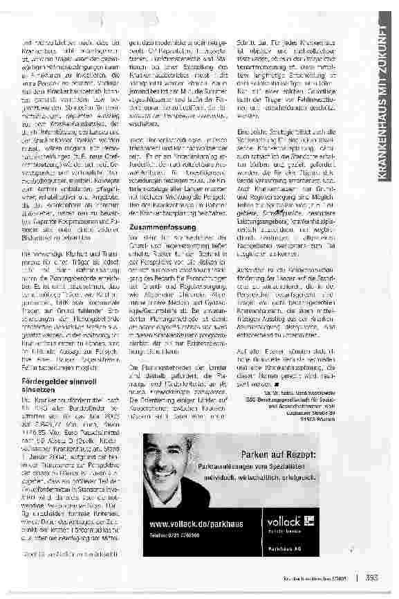 Vorschauseite 4: Krankenhausplanung als PerspektivplanungAnforderungen an die Krankenhausplanung der Länder
