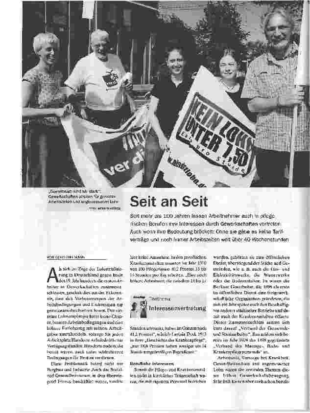 Vorschauseite 1: Seit an Seit