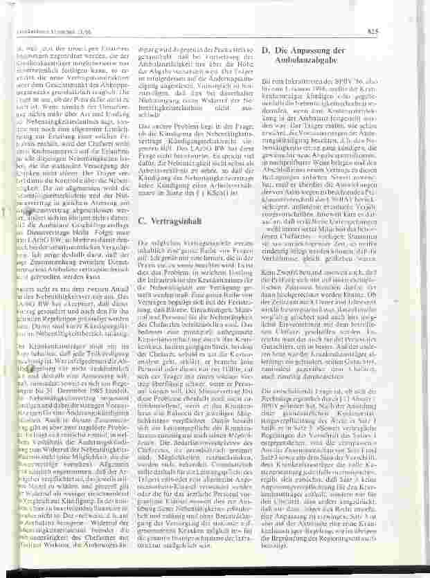 Vorschauseite 2: Rechtsprobleme der Ambulanzabgabe