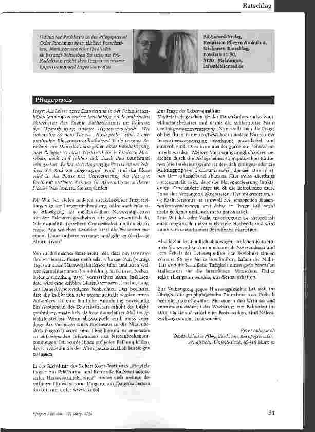 Vorschauseite 6: Das Pflegebudget im Test - Die Bedeutung der Modellversuche als politische Entscheidungsgrundlage
