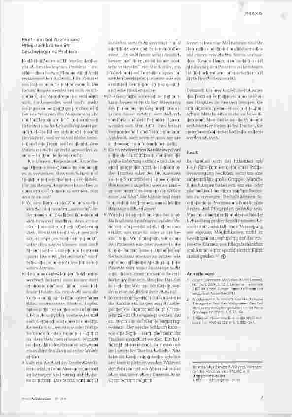 Vorschauseite 4: Selbstvorwürfe und andere Übelkeiten