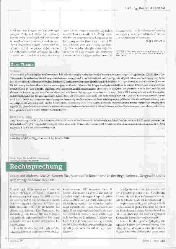 Vorschauseite 4: Rechtliche Möglichkeiten bei Problemen mit aggressiven Klientinnen