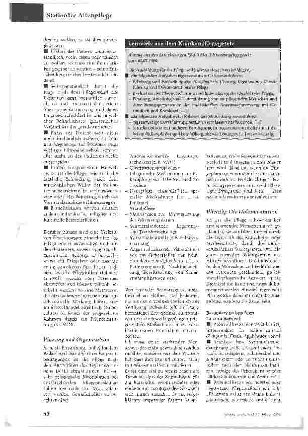 Vorschauseite 3: Palliative Care - Die Pflege schwerstkranker Menschen verbessern
