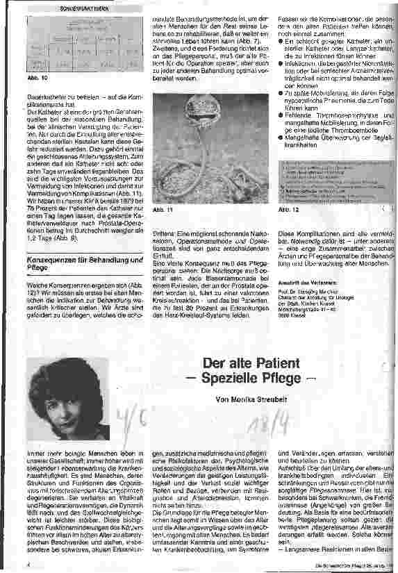 Vorschauseite 1: Der alte Patient - Spezielle Pflege -