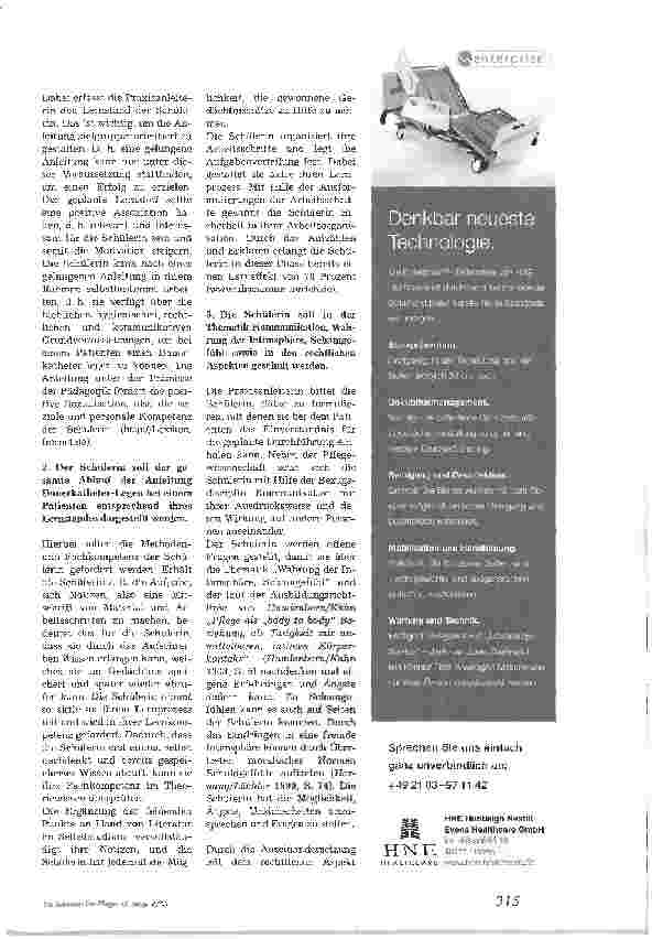 Vorschauseite 4: Kompetenzförderung durch Anleitung Praxisbeispiel: Legen eines Blasendauerkatheters